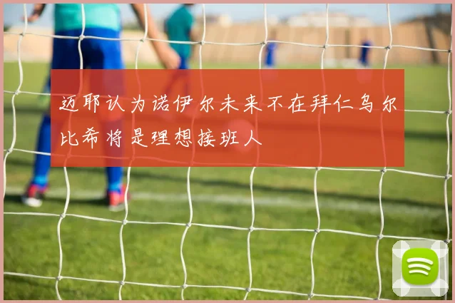 迈耶认为诺伊尔未来不在拜仁乌尔比希将是理想接班人